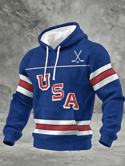 USA Ice Hockey 2026 Winter Olympics Waffle Hoodie, USA Gold Medal Hockey Champion Shirt