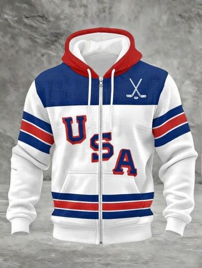 USA Ice Hockey 2026 Winter Olympics Waffle Hoodie, Team USA Hockey Sweatshirt,