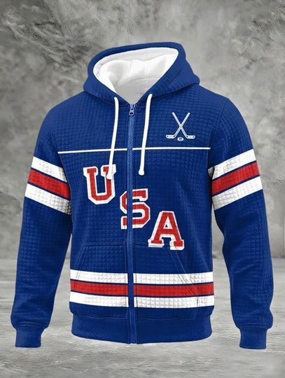USA Ice Hockey 2026 Winter Olympics Waffle Hoodie, Team USA clothing,