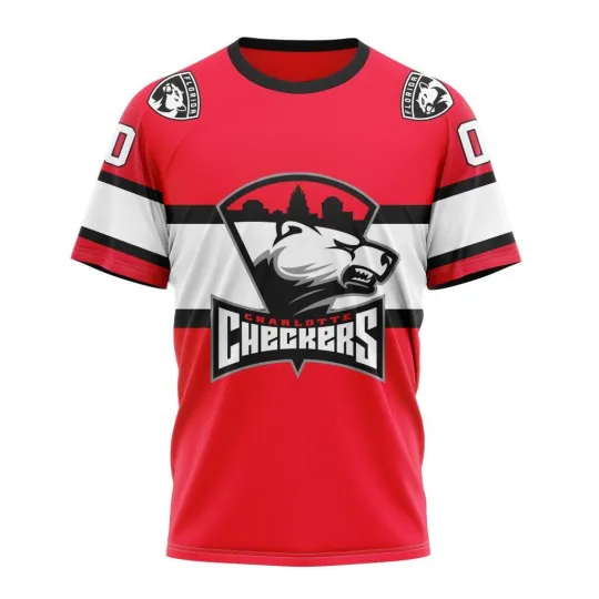 Charlotte Personalized 2025-26 Red Design Gifts for Hockey Fans