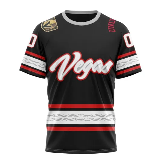 Discover Vegas Golden Personalized 2025-26 X UNLV Design Gifts for Hockey Fans