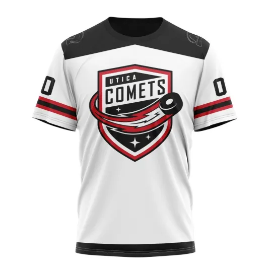 Discover Utica Comets Personalized 2024 Away Design Gifts for Hockey Fans