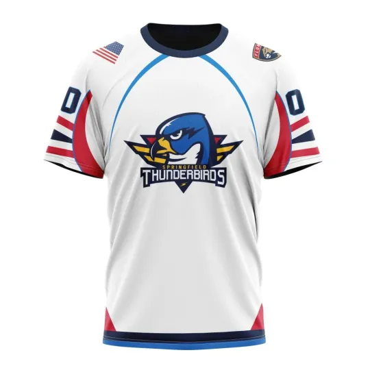 Discover Springfield Thunderbirds Personalized 2024 Away Design Gifts for Hockey Fans