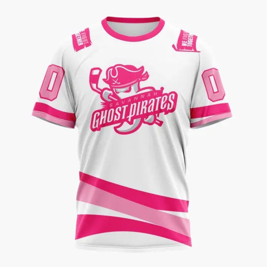 Discover Savannah Ghost Special 2025-26 Pink In The Rink Design 3D Hockey