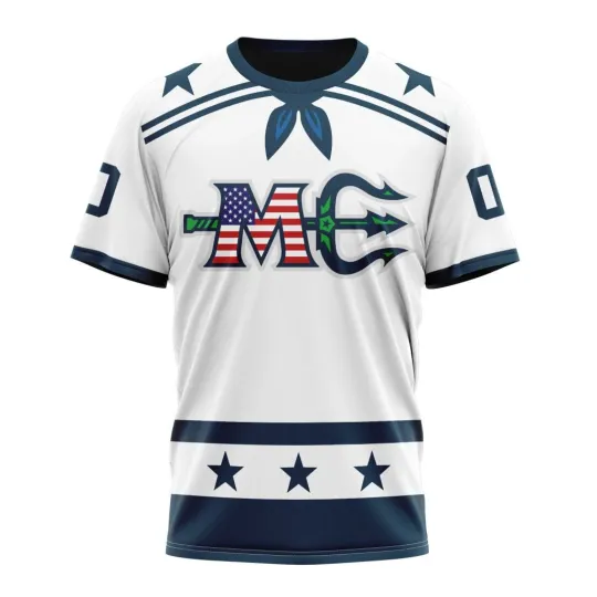 Maine Personalized 2025-26 Military Appreciation Design 3D Hockey