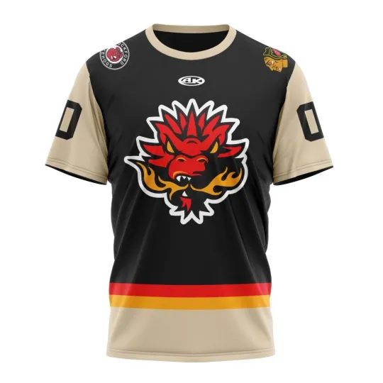Discover Indy Fuel Personalized 2025-26 Black Design 3D Hockey