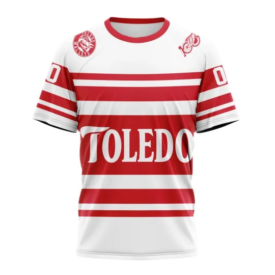 Discover Toledo Walleye Special Red Wings Night Design 3D Hockey