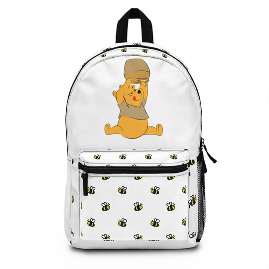 Discover Winnie the Pooh Backpack- Disney Backpack, Disney Characters, Winnie the Pooh, Pooh Bear, Honey Bee, Disneyland, Disneyworld, Character