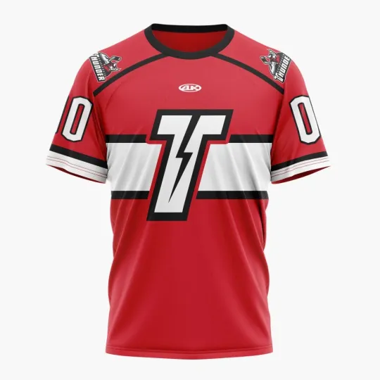 Discover Adirondack Thunders Personalized 2025-26 Red Design 3D Hockey