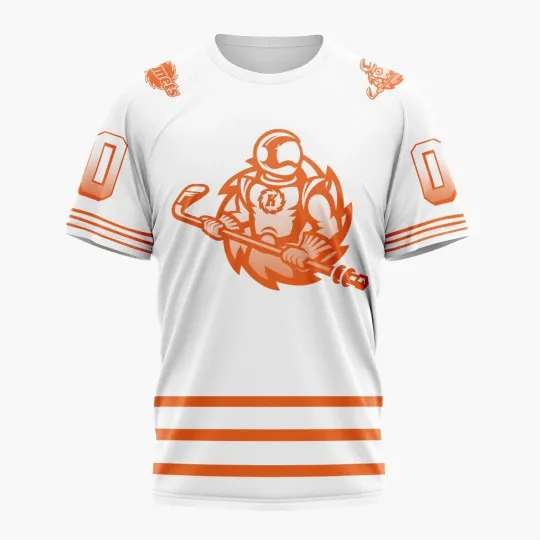 Discover Fort Wayne Kometss Personalized White Out Design 3D Hockey