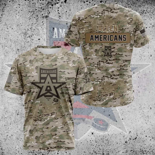 Discover Premium Allen Americanss Camo Design 3D Sport Hockey For Father Day For Men