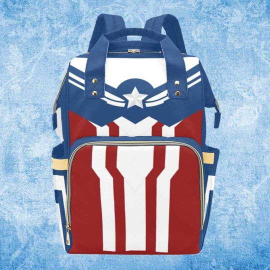 Discover Sam Wilson's Cosplay Multi-Function Dual-Handle Fandom Backpack (see description for important shipping notes)