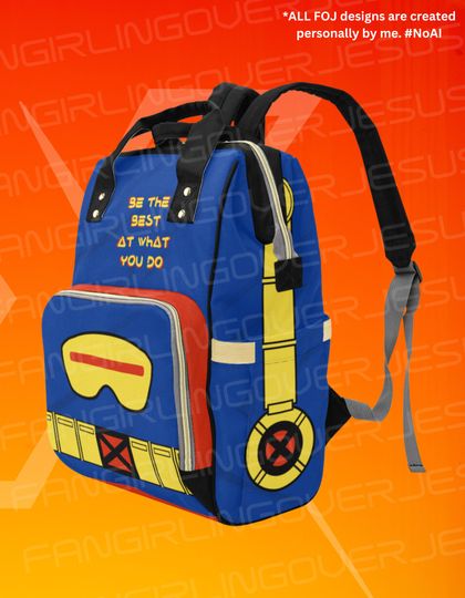 Discover S. Summers' Hero Multi-Function Dual-Handle Fandom Backpack (see description for important shipping notes)