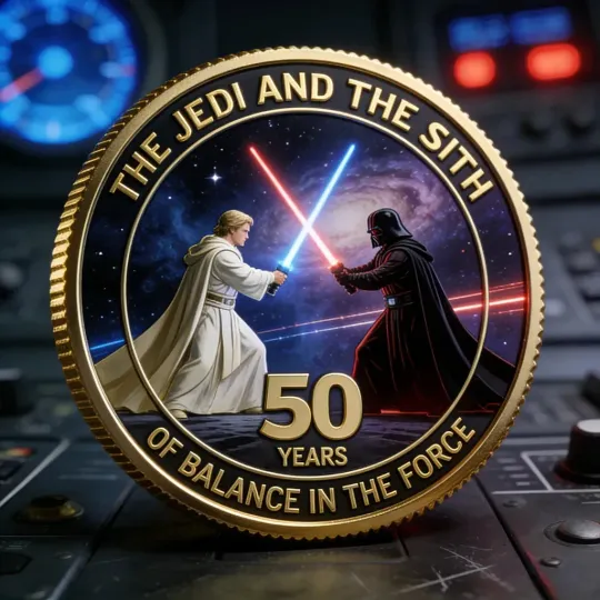 Discover Star Wars 50th Anniversary Coin