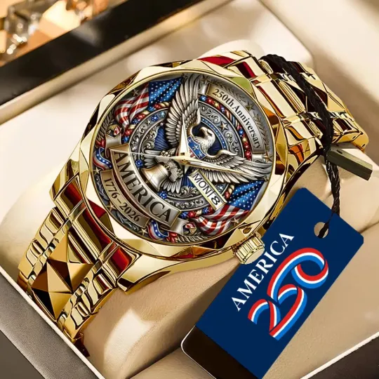 Discover US250 Alloy Luxury Quartz Watch