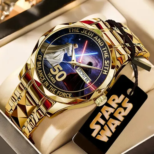 Discover StarWars 50th Anniversary 2027 Alloy Luxury Quartz Watch