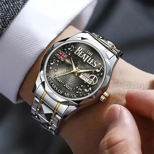 Discover The Beatles 65th Anniversary Alloy Luxury Quartz Watch
