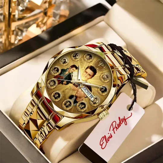 Discover Elvis Presley Alloy Luxury Quartz Watch – 17869