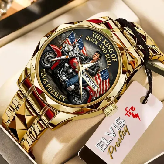 Discover Elvis Presley Alloy Luxury Quartz Watch