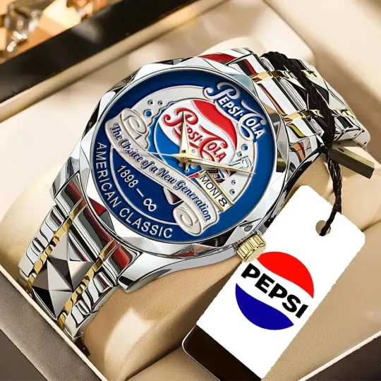 Discover Pepsi Stainless Steel Men's Watch