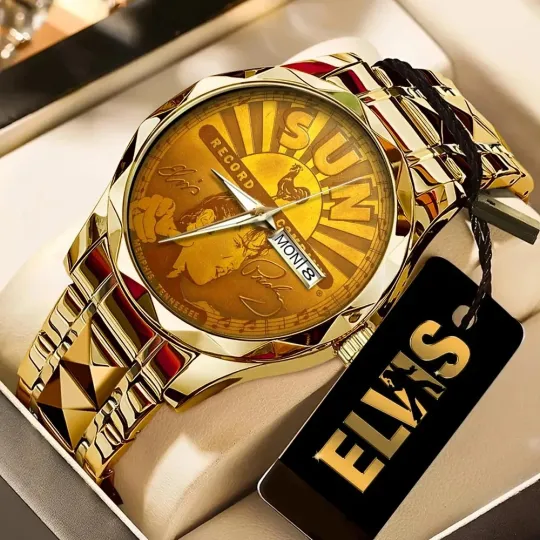 Discover Elvis Presley Stainless Steel Men's Watch
