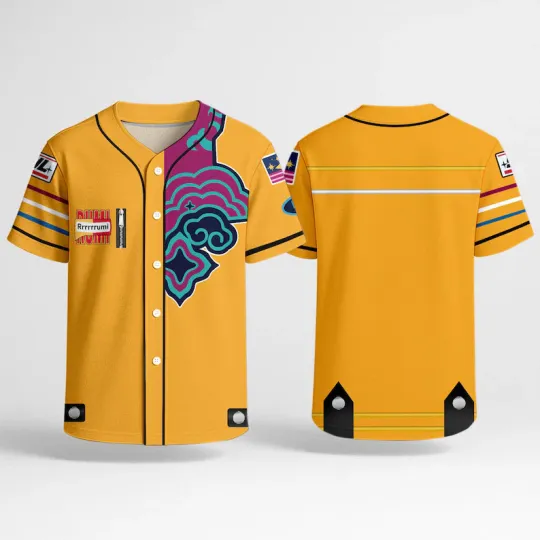 Rumi Baseball Jersey, Derpy Tiger Shirt Rumi Cosplay Adult Baseball Jersey Shirt