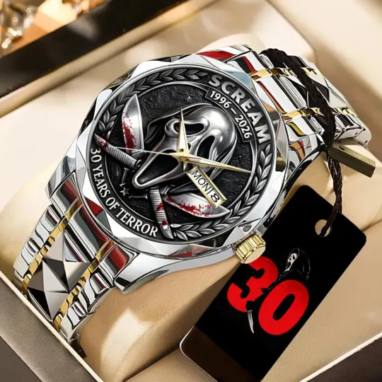 Scream Alloy Luxury Quartz Watch