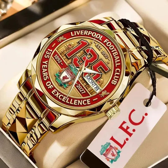 Discover Liverpool 135th Anniversary Alloy Luxury Quartz Watch