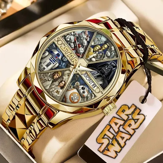 Discover Star Wars 50th Anniversary Alloy Luxury Quartz Watch