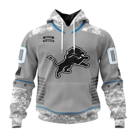 Detroit Football Team Lionss | Specialized Design Camo Salute