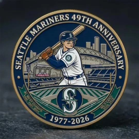 Discover Mariners 49th Anniversary Commemorative Coin 2026