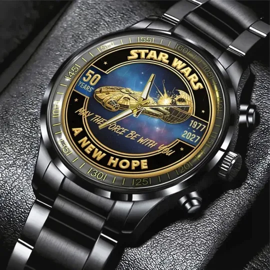 Discover Star Wars Black Stainless Steel Watch