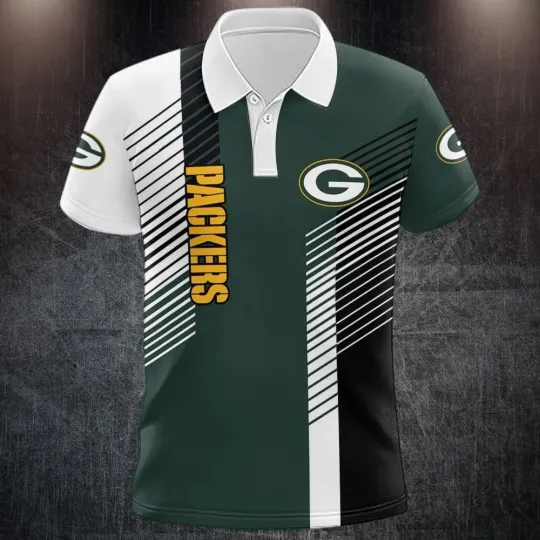 Discover Green Bay Football Team Packerss Polo T-Shirt 020, Unisex Adults Full Size S-5XL