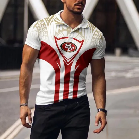 Discover San Francisco Football Team 49erss Polo T-shirt BGPLS096, Unisex Adults, S-5XL