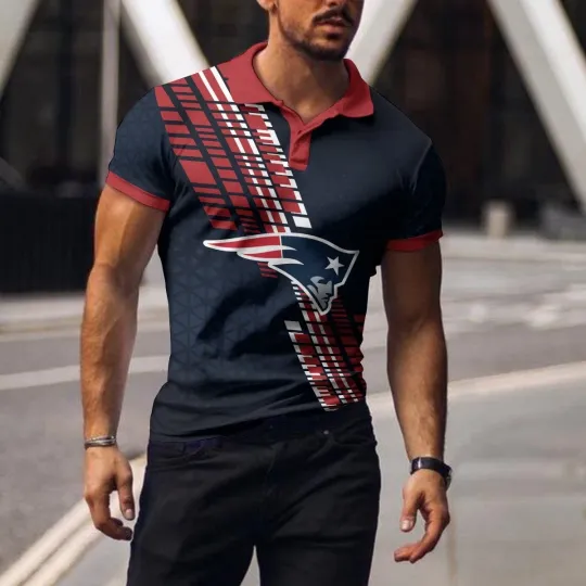 Discover New England Football Team Patriotss Polo T-shirt Unisex Adult, Size S-5XL