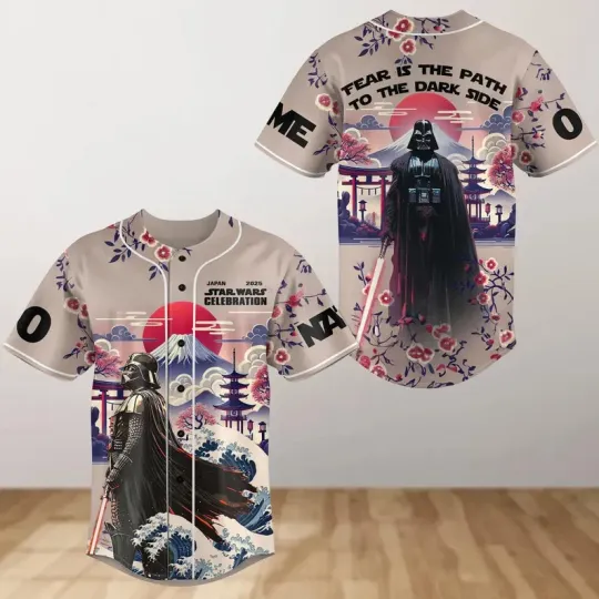 Discover Personalized Star Wars Darth Vader Baseball Jersey, Darth Vader Japan Gift Fans