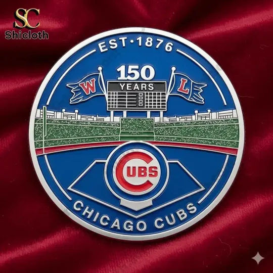Discover Cubs 150th Anniversary Commemorative Coin