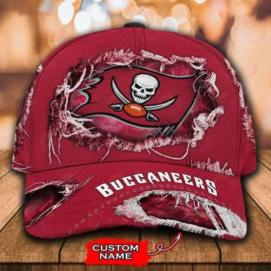 Discover Custom Name Tampa Bay Football Team Buccaneerss Cap For Fans