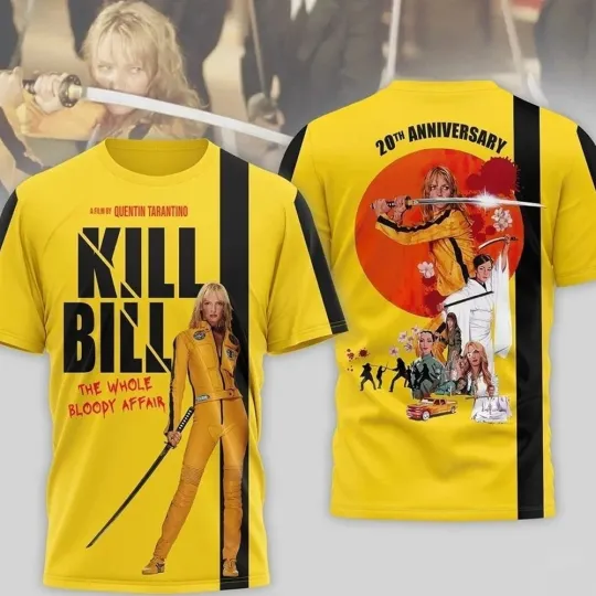 Discover Kill Bill The Whole Bloody Affair Gift For Fans 3D T-shirt
