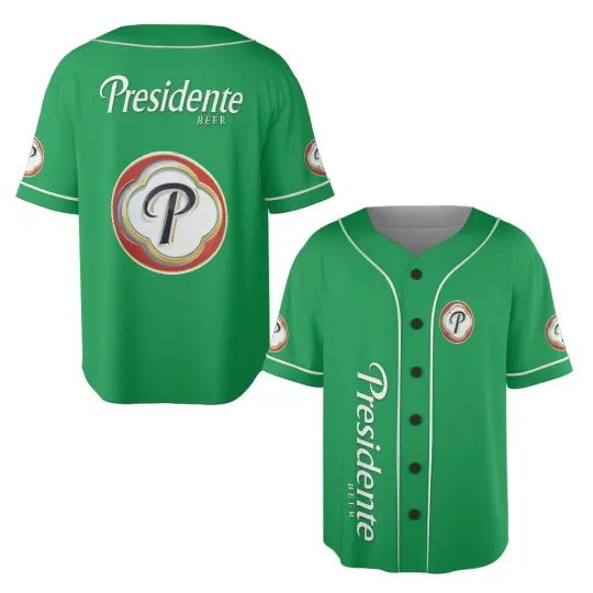 Discover Personalized Name Presidente Gift For Beer Lover Jersey - All Size