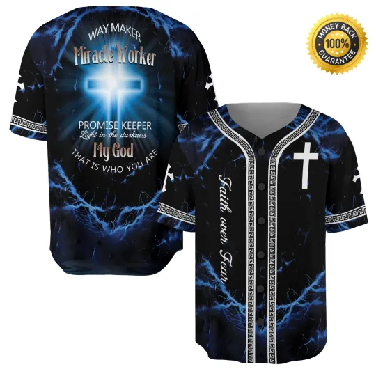 Discover Personalized Name Jesus Gift For Lover 3D Print Jersey - All Size