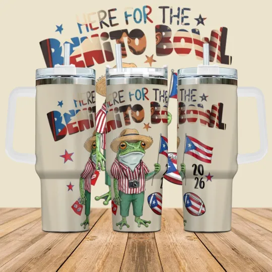 Discover New Benito Bowl tumbler 40oz With hands Gift For Fans  SS228