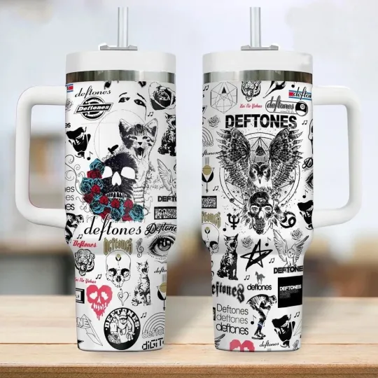 Discover New Popular Deftone Music band Gift For Fans 40oz Tumbler    SS244