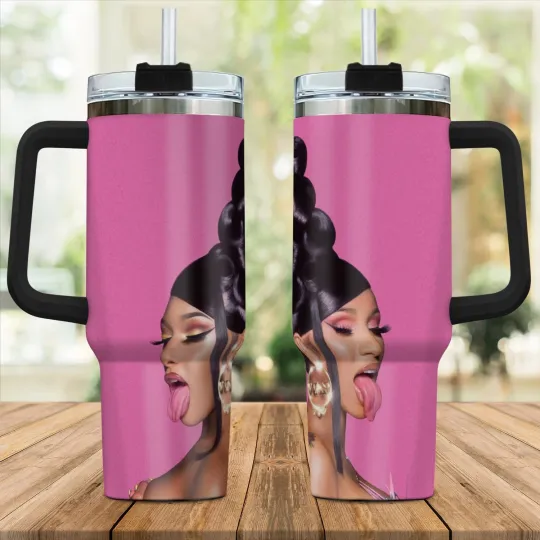 Discover Cardi B Tumbler 40oz Gift For Fans