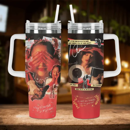 Discover Ariana  Tumbler 40oz With Handle Gift For Fans