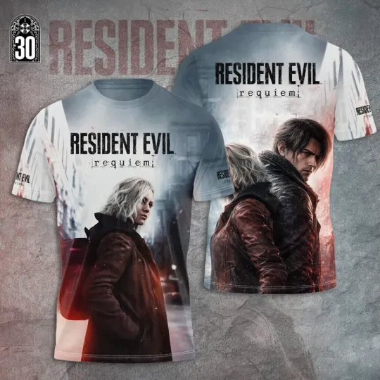 Discover Resident Evil Requiem x Grace Ashcroft T-Shirt