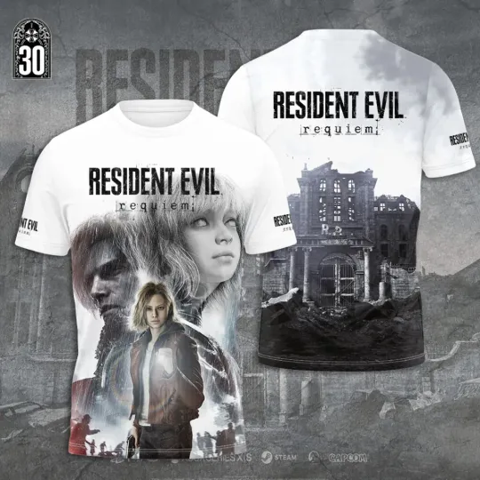 Discover Resident Evil Requiem T-Shirt