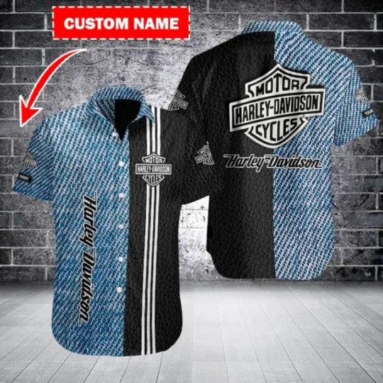 Discover Personalized Harley Motor Davidsonn Racing Casual Shirt Button Down Unisex Adult