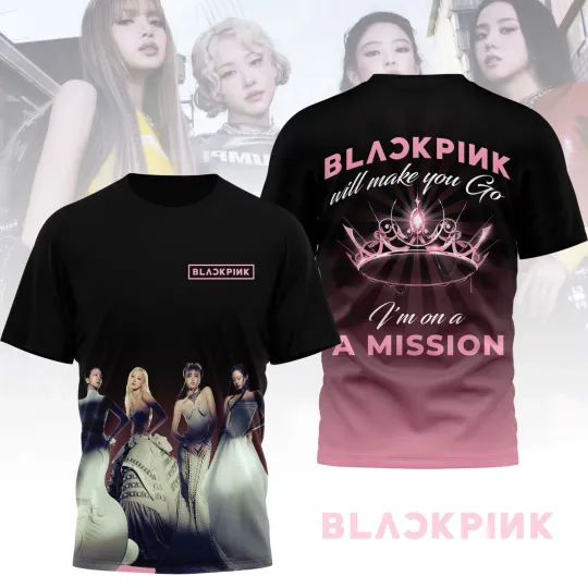 Discover BLACKPINK GO 2026 World Tour Concept Limited All Over Shirt