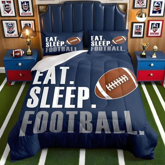 Discover Football Bedding Set for Boys